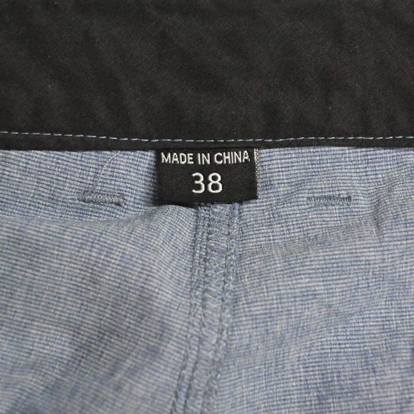 Hethcode 40 x 11" Blue Print Flat‎ Front Hybrid Shorts - Picture 3 of 7